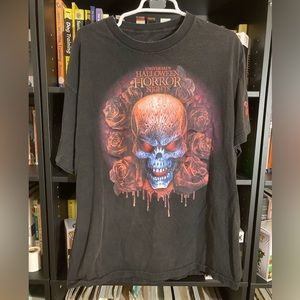 Universal Studios Halloween Horror Nights HHN XL Black Graphic Tee 2017 Scream